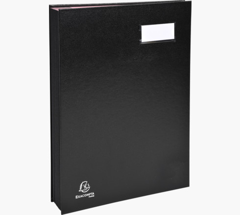 Fournitures bureautique parapheur de direction EXACOMPTA 24 compartiments Noir infinytech Réunion 02