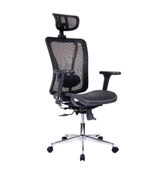 Matériels bureautique chaise de bureau Cassie B Noire infinytech Réunion 01