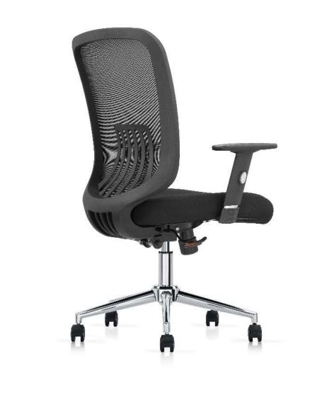 Matériels bureautique chaise de bureau Laura B Noire infinytech Réunion 02