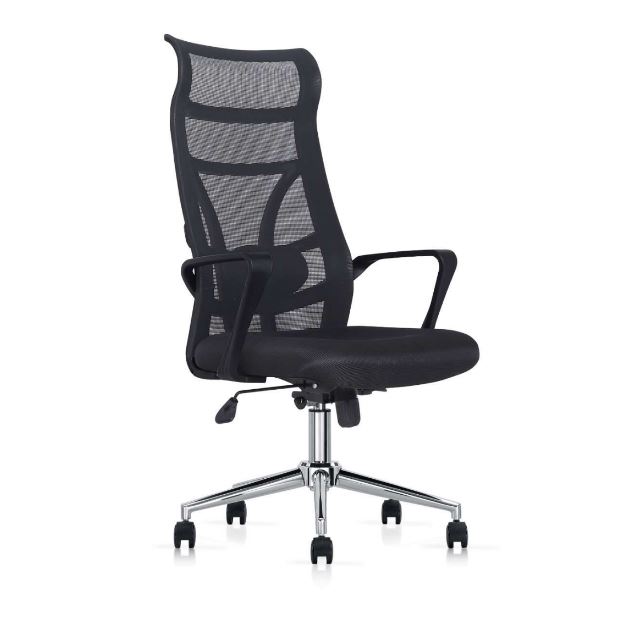 Matériels bureautique chaise de bureau MARCUS B Noire infinytech Réunion 02