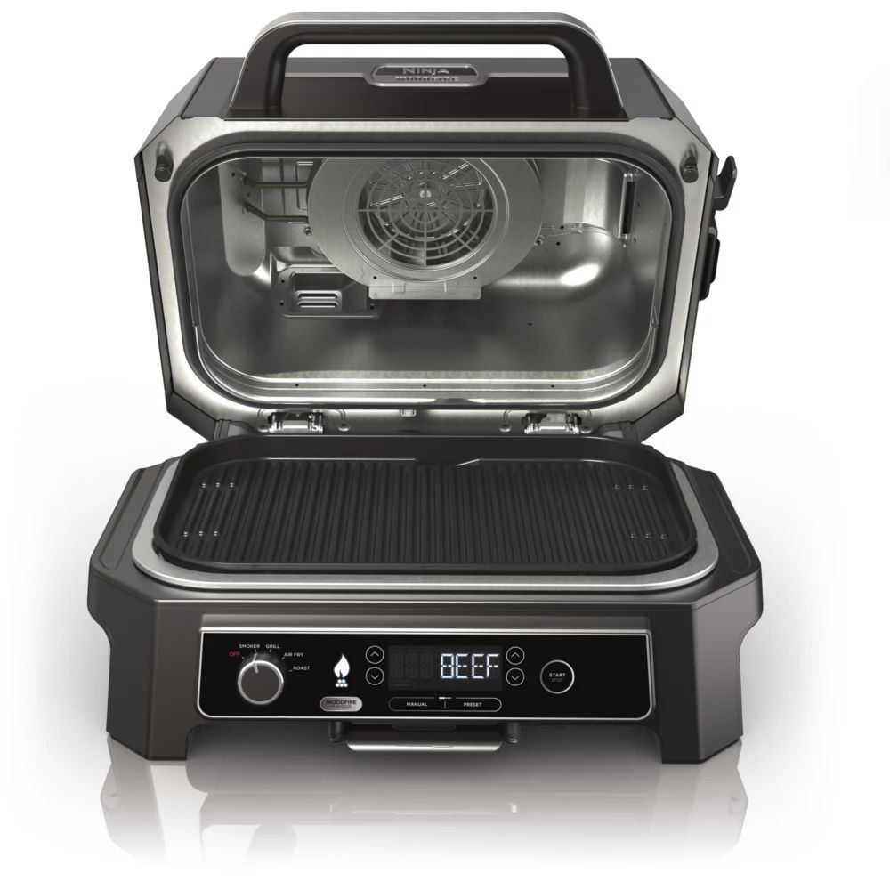 Petit électroménager Barbecue électrique et fumoir NINJA Woodfire Pro XL OG850EU infinytech Réunion 02