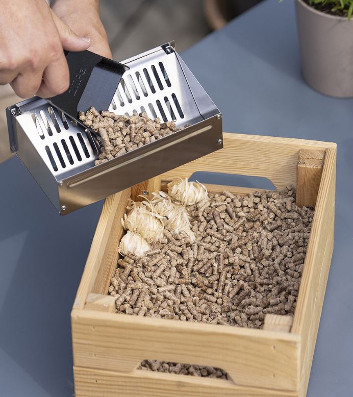 Petit électroménager pellets de bois ZIIPA 100 pour 100 Hêtre pour four à pizza 5 Kg infinytech Réunion 02