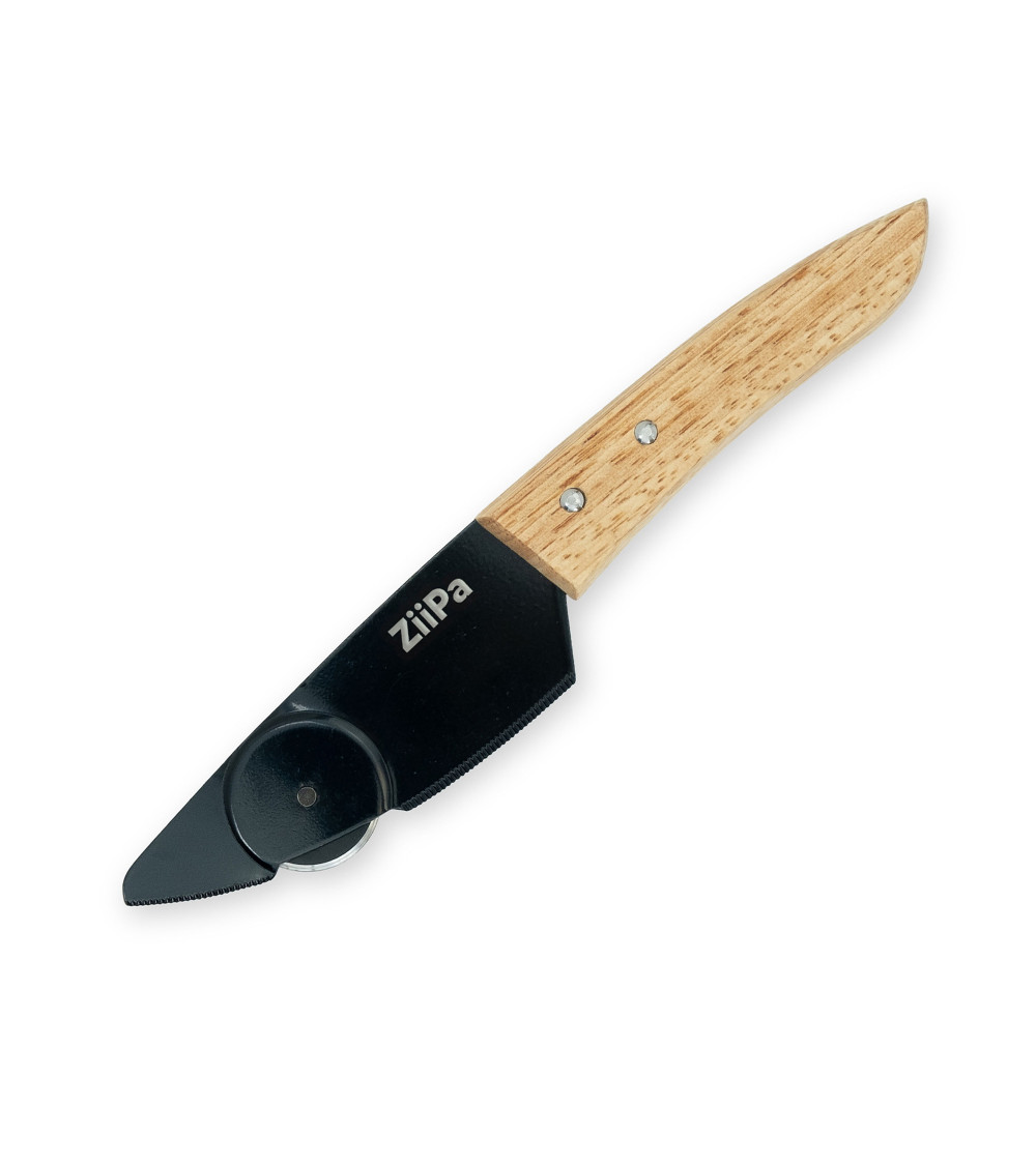 Petit électroménager couteau à pizza avec roulette ZIIPA Aquino infinytech Réunion 01