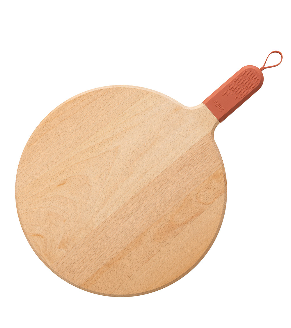 Petit électroménager planche à pizza en Hêtre ZIIPA Sora Terracotta infinytech Réunion 03