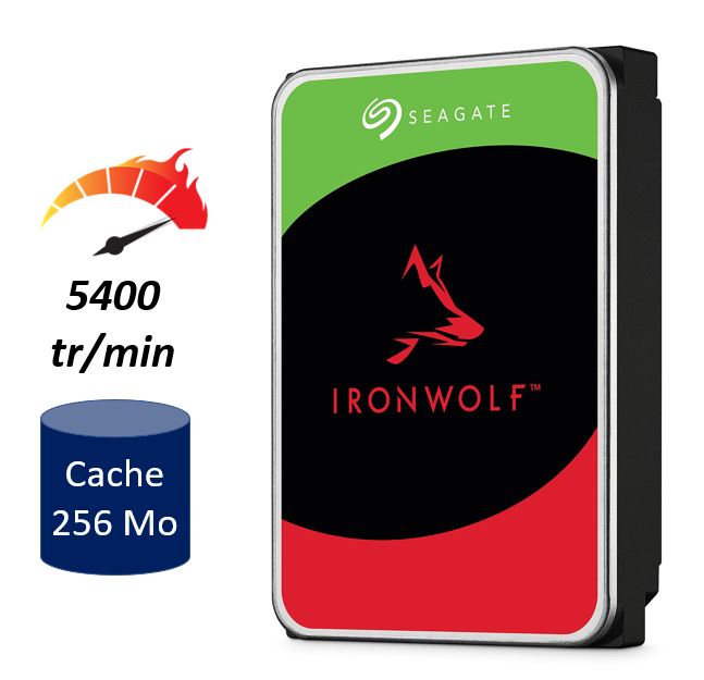 Matériels informatique disque dur SEAGATE IronWolf ST2000VN003 2To infinytech Réunion 01