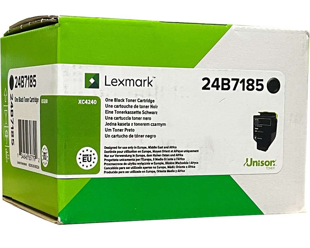 Consommables informatique toner LEXMARK 24B7185 Noir infinytech Réunion 01