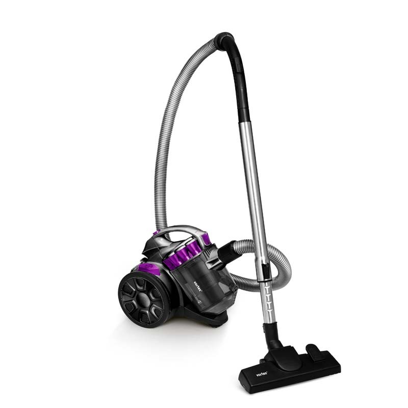 Aspirateur traineau sans sac VORTEX Z II Noir infinytech-reunion