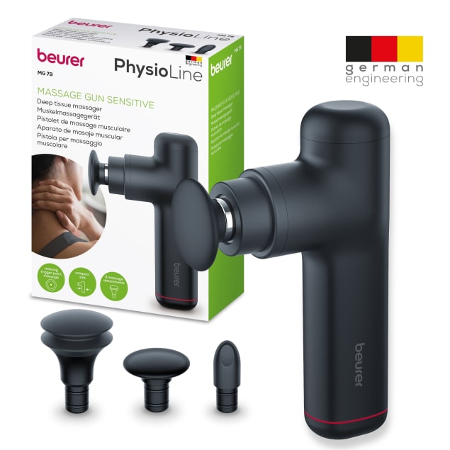 Petit électroménager pistolet de massage musculaire BEURER MG79 infinytech Réunion 07
