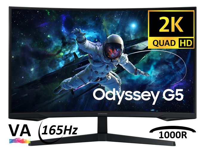 Matériels informatique écran pc SAMSUNG Odyssey G55C LS32CG552EUXEN infinytech Réunion 01