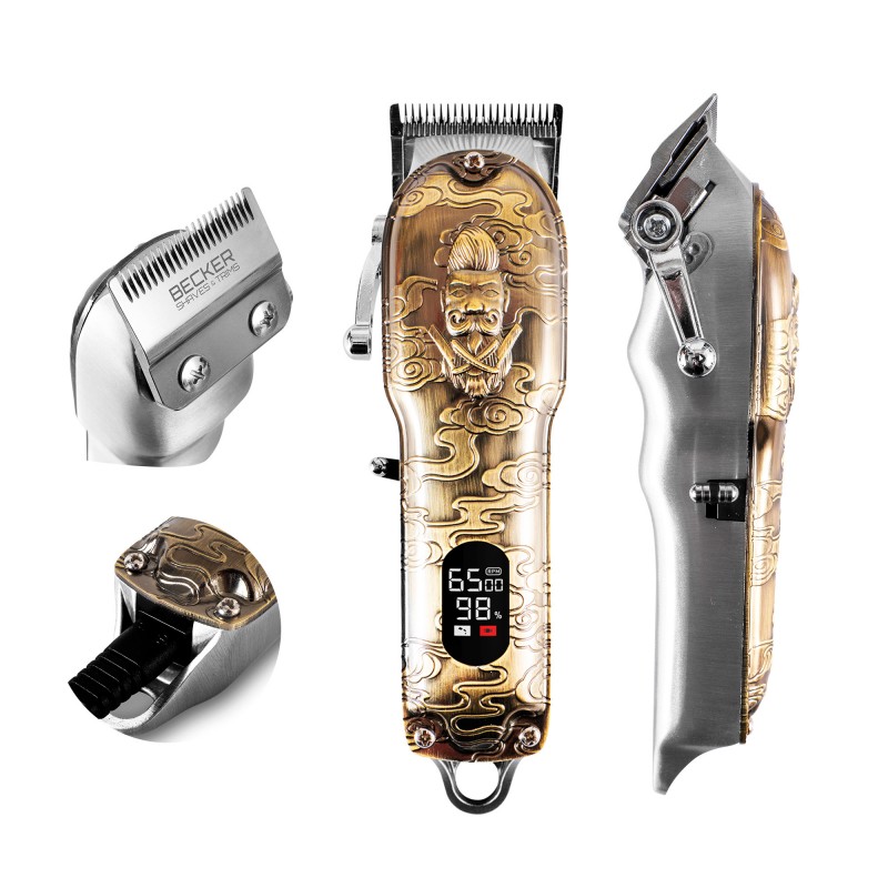 Petit électroménager kit tondeuse et rasoir sans fil BECKER Barber Lab2 infinytech Réunion 02