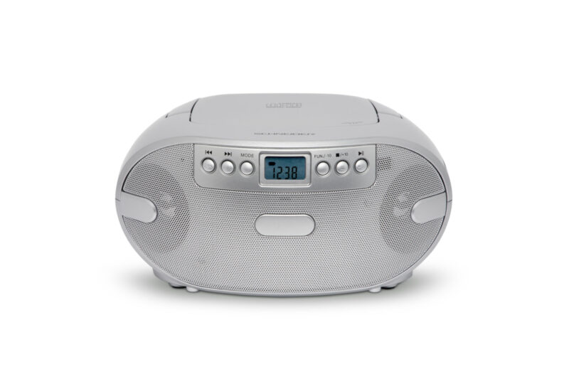 Matériels audio radio cd SCHNEIDER GMSCCDBOOMSILV BoomBox Argent infinytech Réunion 01