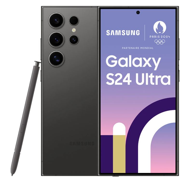 Téléphonie mobile smartphone SAMSUNG Galaxy S24 Ultra 12Go 512Go 5G Gris infinytech Réunion 01