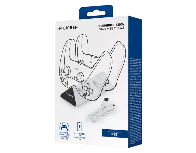 Matériels informatique Socle De Charge USB-C NACON Pour Manettes Officielles PS5 Dualsense infinytech Réunion 04