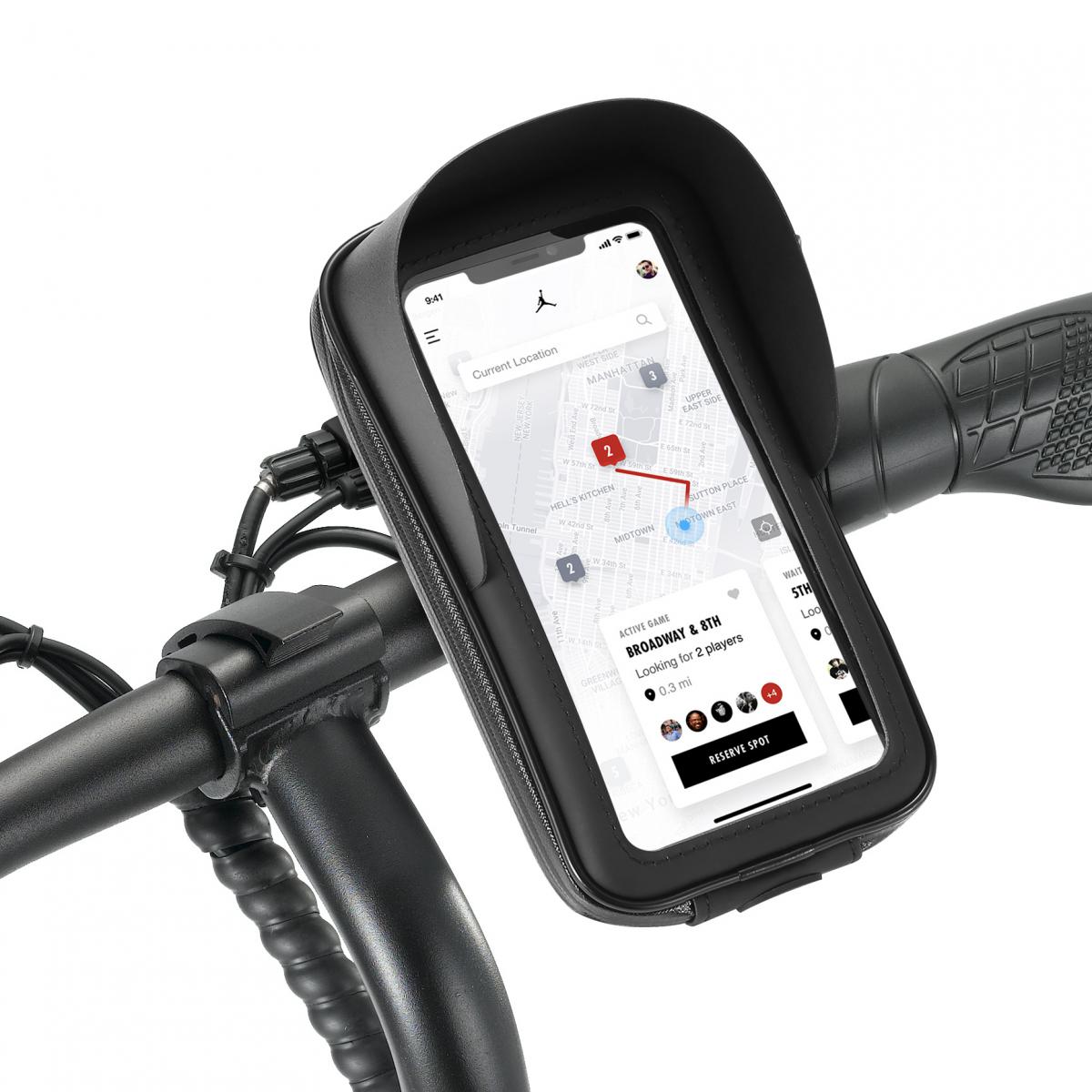 Accessoires support smartphone pour vélo WE CONNECT 6,5 pouces Max Noir infinytech Réunion 01