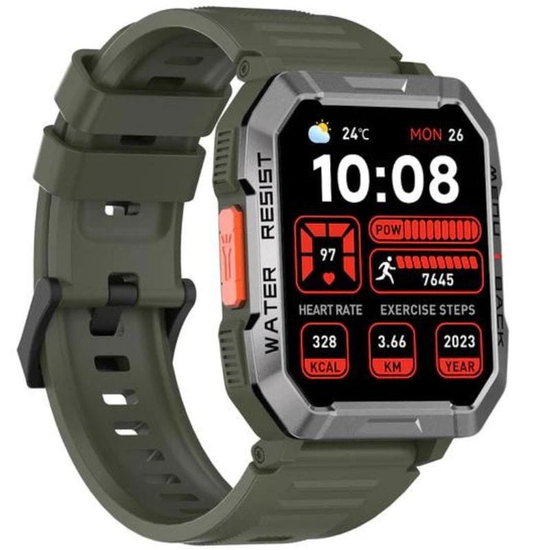 Montre connectée BLACKVIEW W60 Verte infinytech Réunion 01