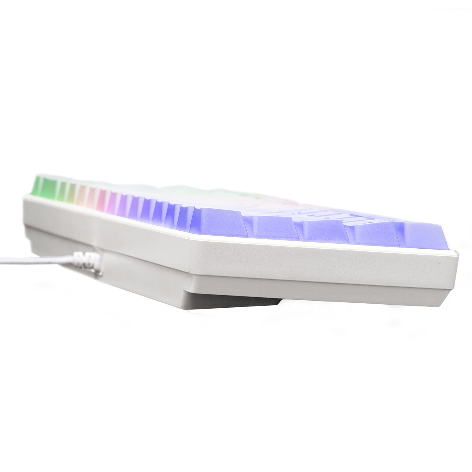 Matériels informatique clavier THE G-LAB Keyz Hydrogen Filaire Blanc infinytech Réunion 03