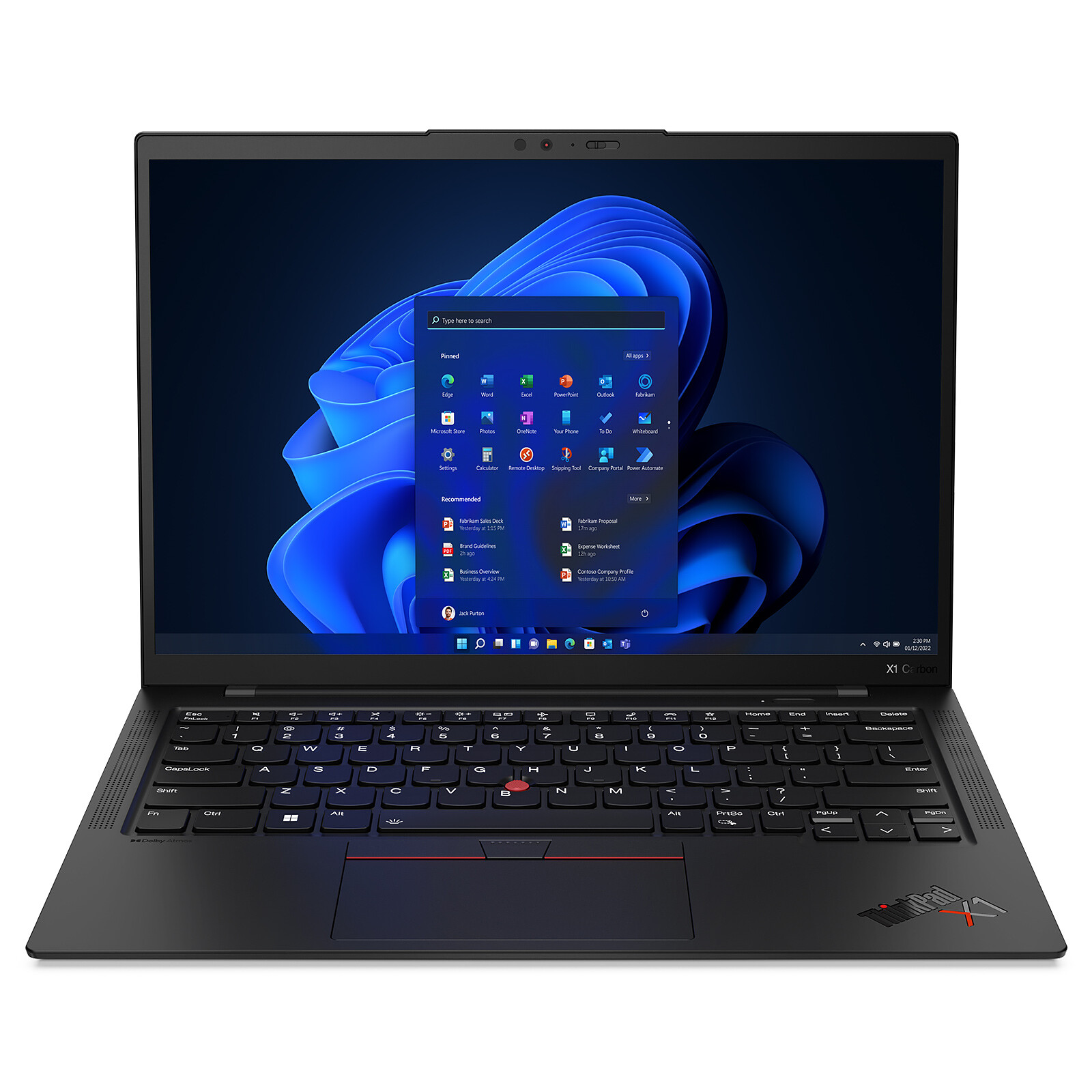 Matériels informatique pc portable LENOVO ThinkPad X1 Carbon Gen 11 21HM004AFR infinytech Réunion 01