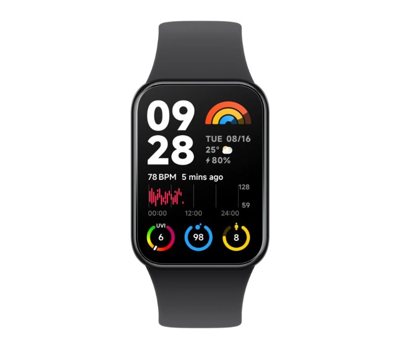 Objets connectés montre connectée XIAOMI Mi Band 8 Pro Noire infinytech Réunion 01