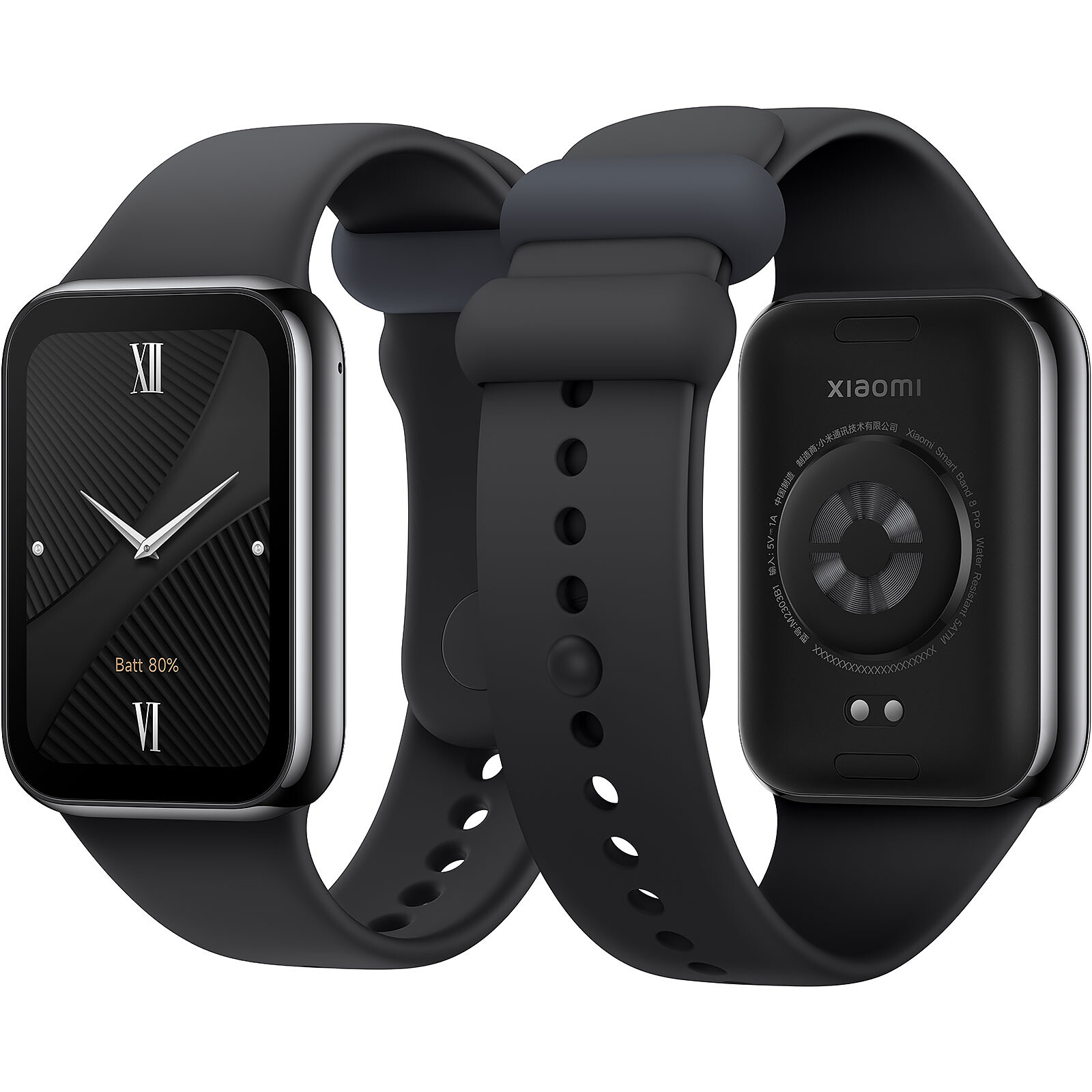 Objets connectés montre connectée XIAOMI Mi Band 8 Pro Noire infinytech Réunion 03