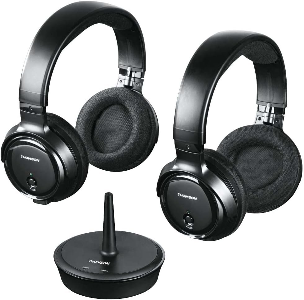 Matériels audio Kit de 2 casques sans fil TV THOMSON WHP3203D infinytech Réunion 01