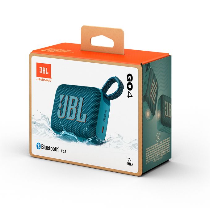 Matériels audio enceinte nomade JBL Go 4 Bleue infinytech Réunion 05