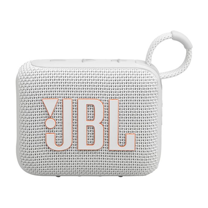 Matériels audio enceinte nomade JBL Go 4 Blanche infinytech Réunion 02