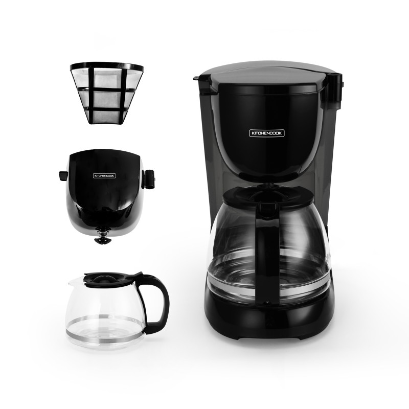 Petit électroménager cafetière KITCHENCOOK Cosy Coffee 1.25L infinytech Réunion 02
