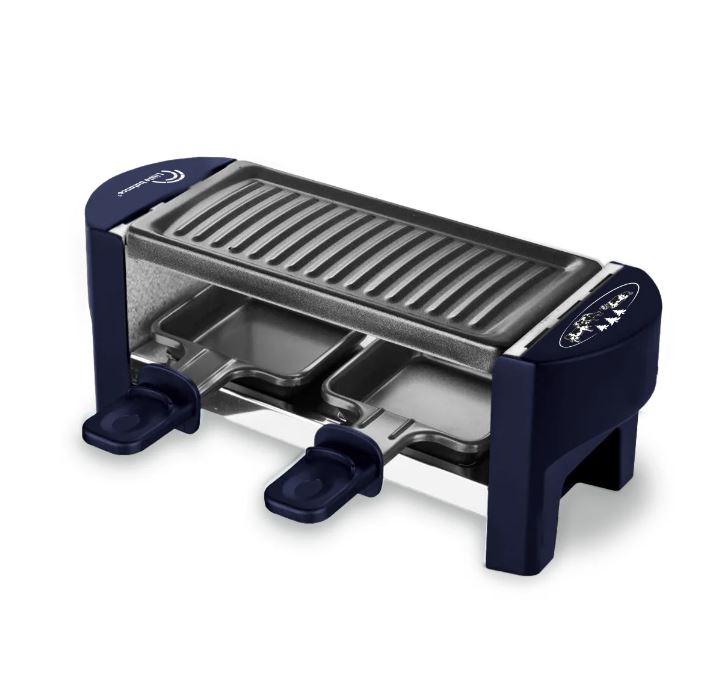 Petit électroménager appareil à raclette LITTLE BALANCE Meuuuh Duo Noir LB8616 infinytech Réunion 01