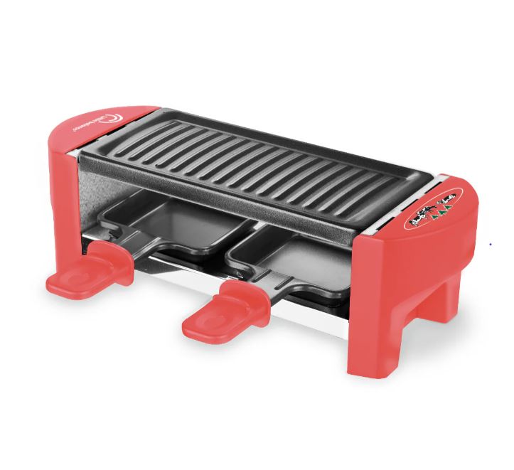 Petit électroménager appareil à raclette LITTLE BALANCE Meuuuh Duo Rouge LB8631 infinytech Réunion 01