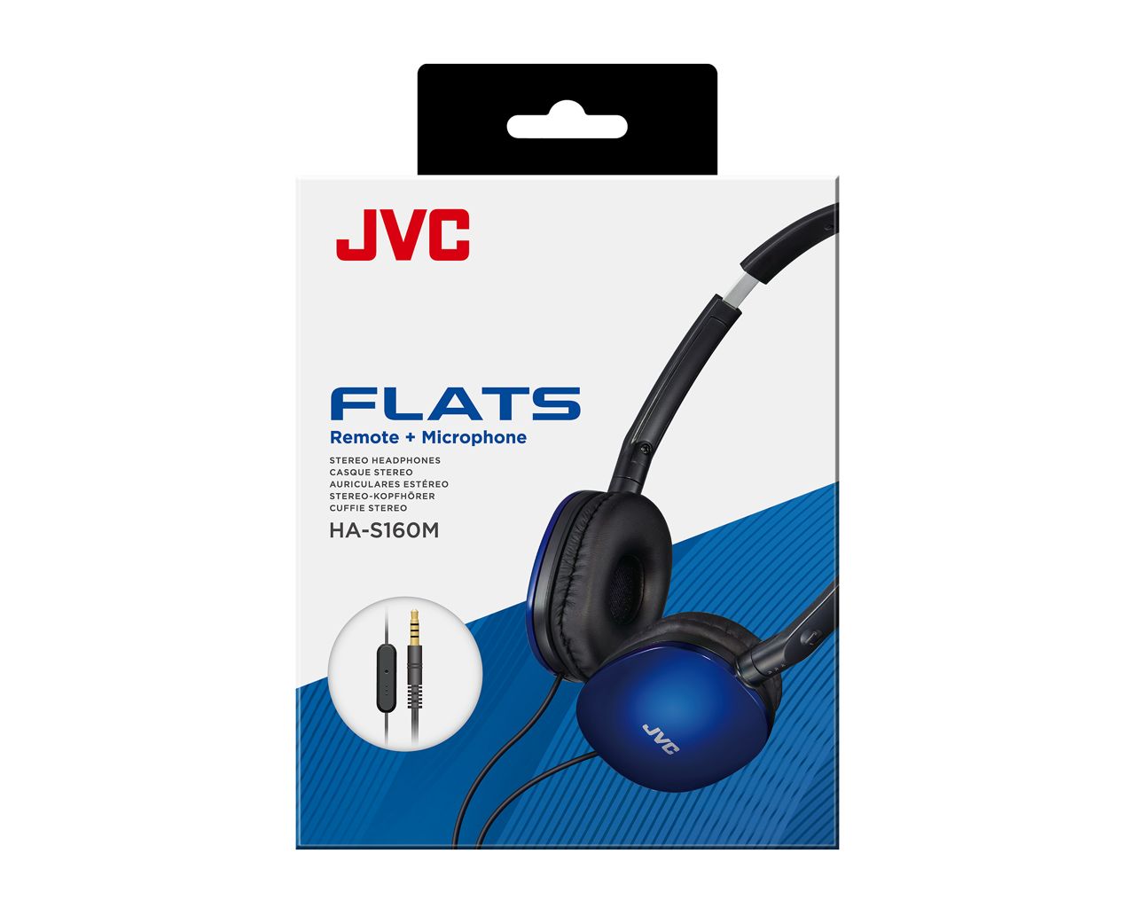 Matériels audio casque micro JVC HA-S160M Bleu infinytech Réunion 04
