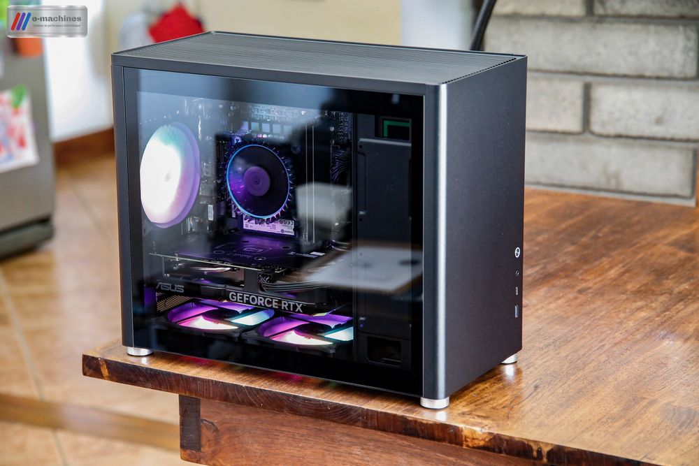 Mini cube Gamemax Spark Core i5 12400F RTX 4060 ASUS Dual infinytech Réunion 01