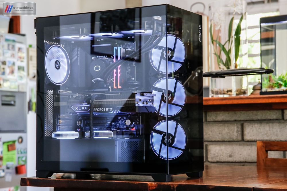 Matériels informatique M.RED Radiant X Core i7 14700KF RTX 4080 SUPER PNY XLR8 infinytech Réunion 02
