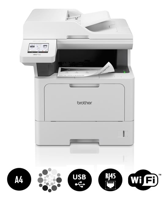 Matériels informatique laser mono multifonction BROTHER DCP-L5510DW infinytech Réunion 01