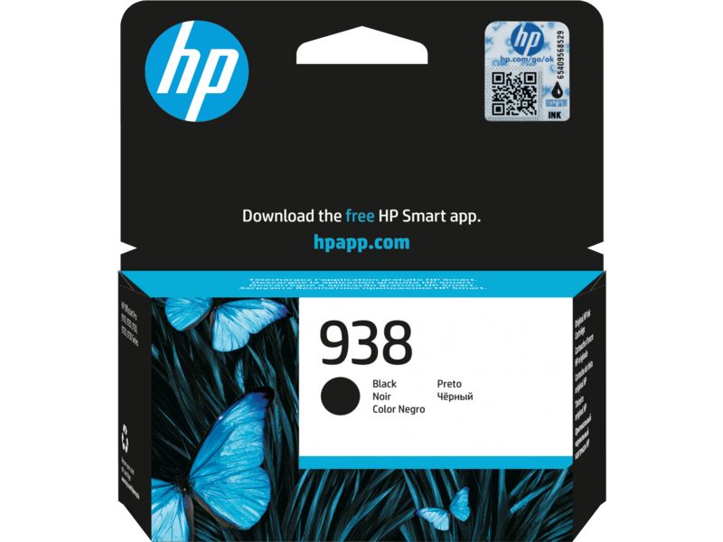 Consommables informatique cartouche dencre HP 938 Noir 4S6X8PE infinytech Réunion 01