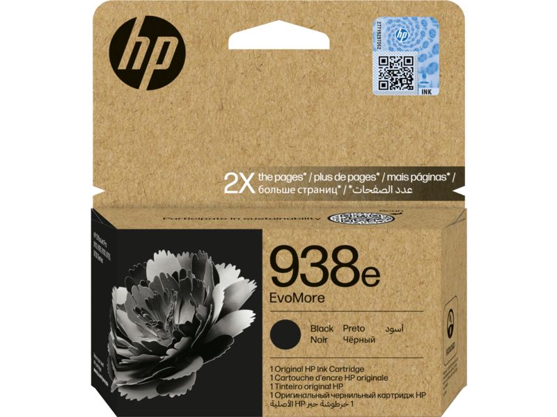 Consommables informatique cartouche dencre HP 938e Noir 4S6Y2PE infinytech Réunion 01