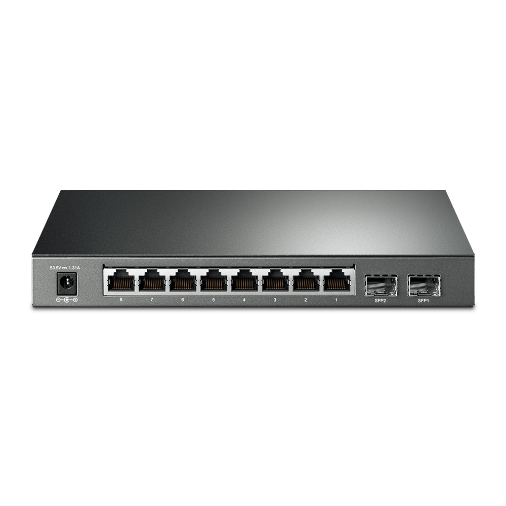 Matériels informatique switch TP-LINK TL-SG2210P 8 ports Gigabit Smart PoE Plus et 2 SFP infinytech Réunion 03