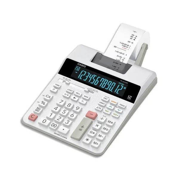 Matériels bureautique calculatrice imprimante CASIO FR-2650-RC infinytech Réunion 01