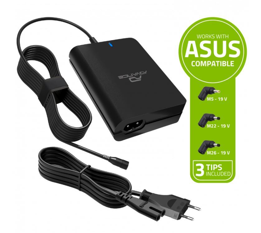 Matériels informatique chargeur universel ADVANCE POWERUP 90W ASUS infinytech Réunion 01