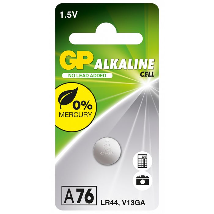 Consommables informatique pile alcaline spéciale GP 1,5V LR44 A76 infinytech Réunion 01