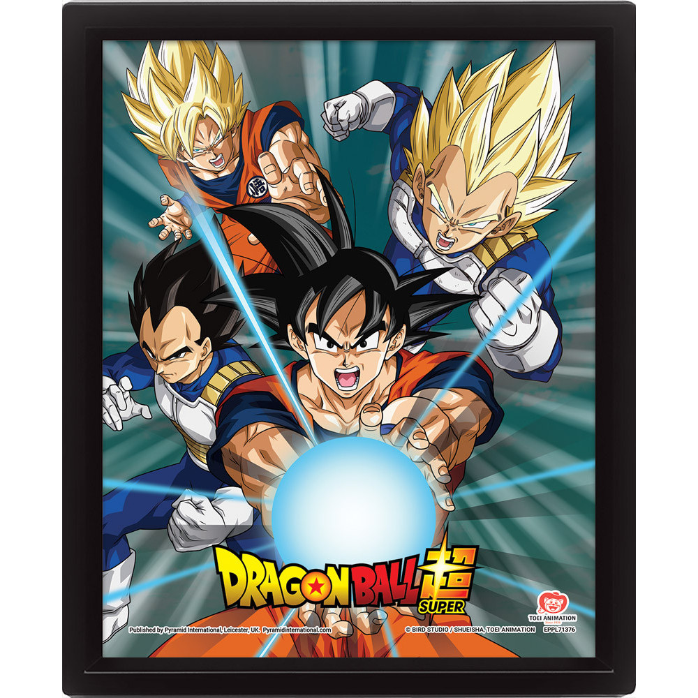 Cadre DRAGON BALL SUPER POWER OF SAIYANS infinytech Réunion 01