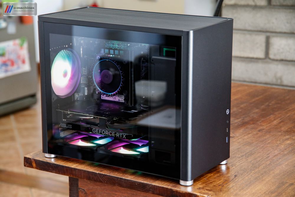 Mini cube Gamemax Spark Core i5 12400F RTX 4060 ASUS Dual infinytech réunion 05