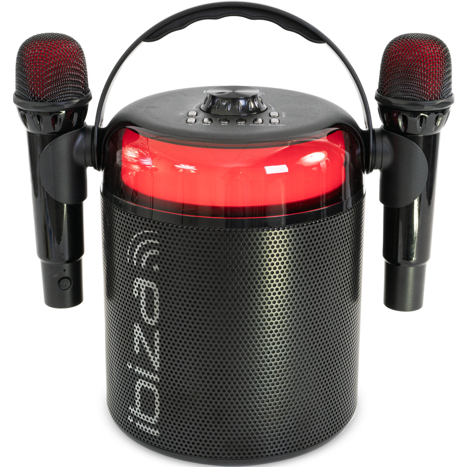 Matériels audio enceinte nomade karaoke LOTRONIC KARAHOME-BK 120W infinytech Réunion 04