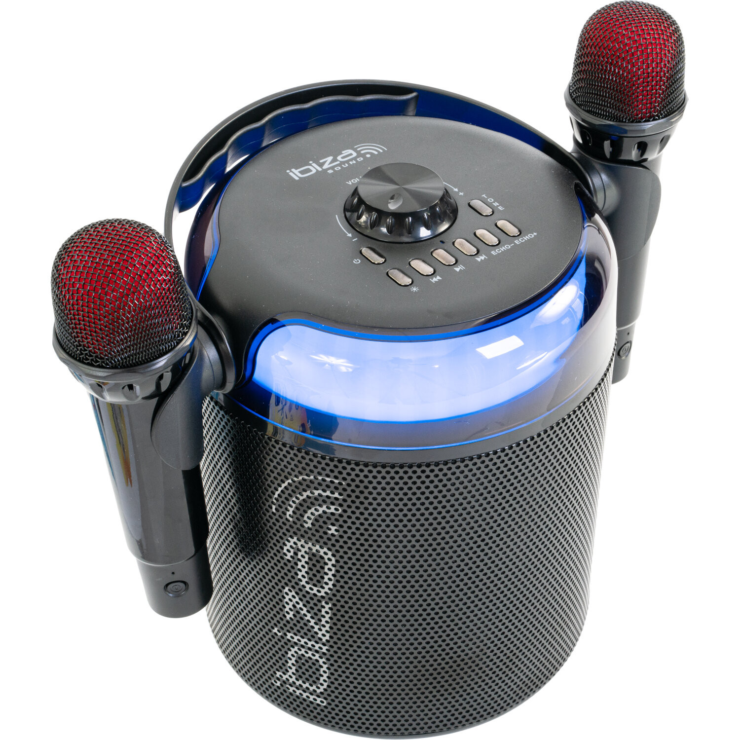 Matériels audio enceinte nomade karaoke LOTRONIC KARAHOME-BK 120W infinytech Réunion 01