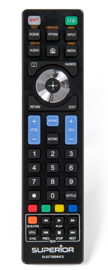 Matériels vidéo télécommande universelle pour les TV Sony infinytech Réunion 01