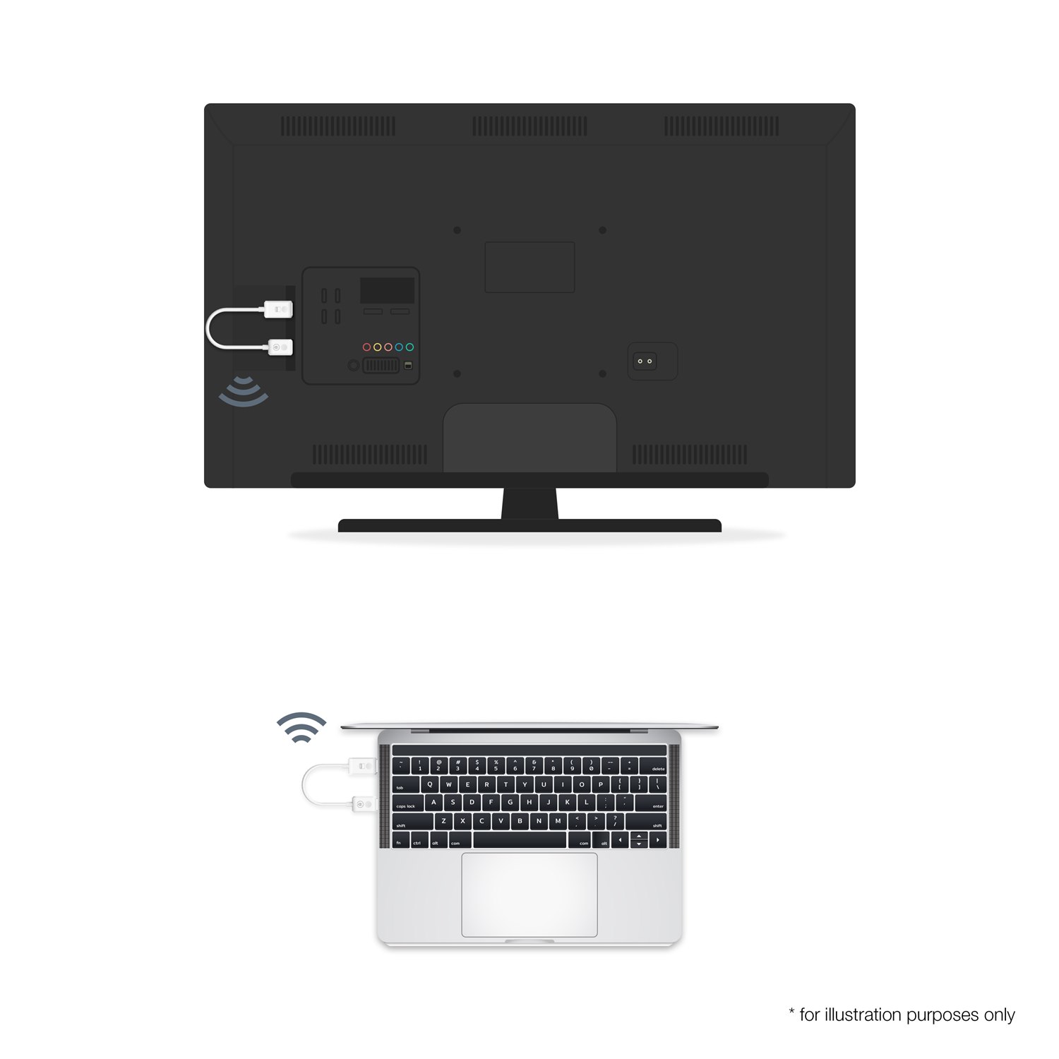 Matériels informatique emetteur et recepteur sans fil OPTOMA WHD211 pour vidéoprojecteur infinytech Réunion 03