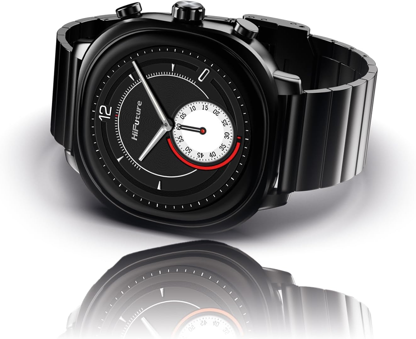 Objets connectés montre connectée HIFUTURE FutureFit AIX Noire infinytech Réunion 03