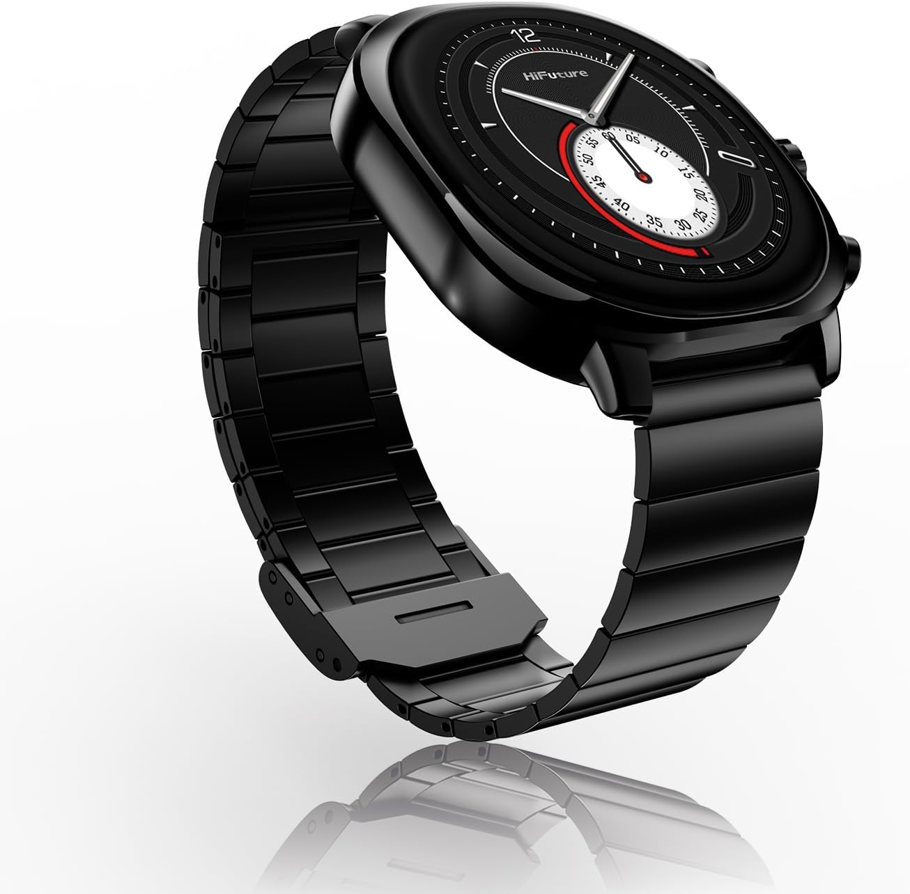 Objets connectés montre connectée HIFUTURE FutureFit AIX Noire infinytech Réunion 02