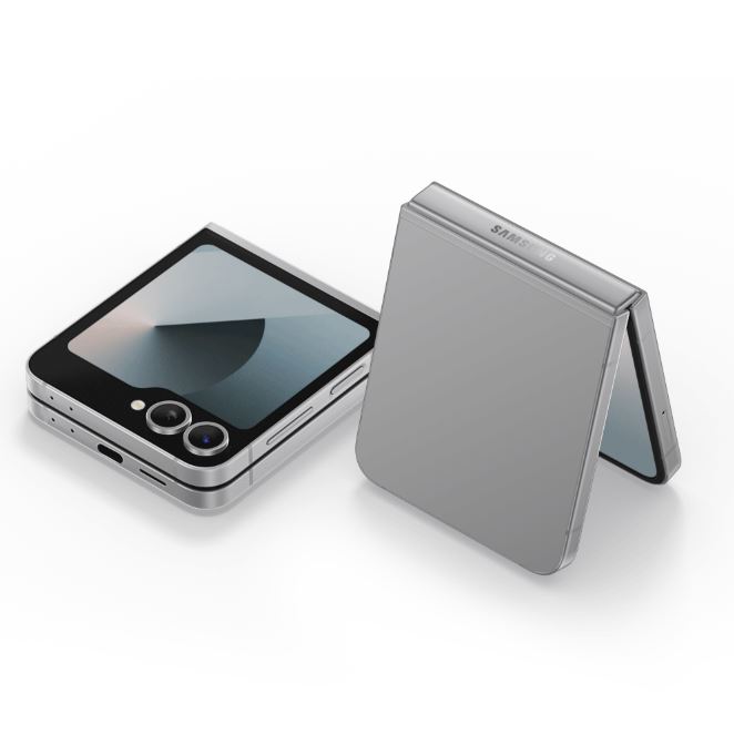 Téléphonie mobile smartphone SAMSUNG Galaxy Z Flip 6 12Go 256Go Argent infinytech Réunion 01