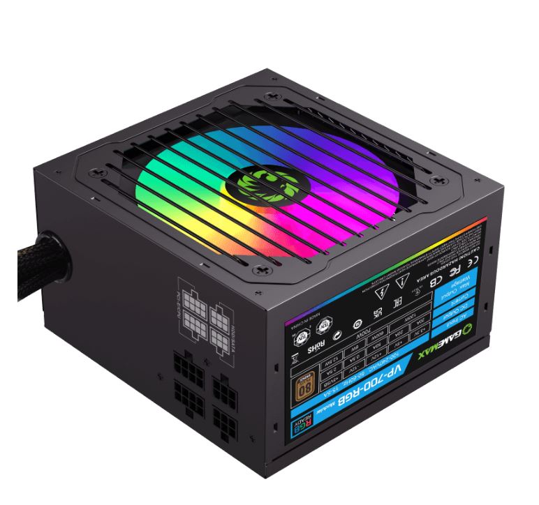 Heden Alimentation PC ATX 500W - Ventilateur 120mm Silencieux, Double Rail +12V