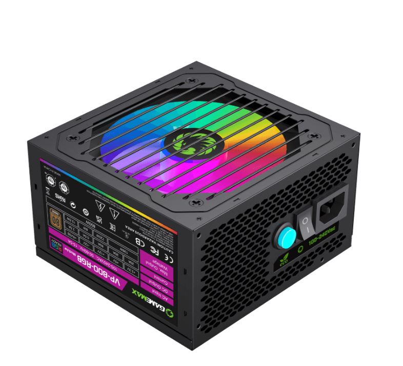 Matériels informatique alimentation GAMEMAX VP-800-RGB-M infinytech Réunion 01